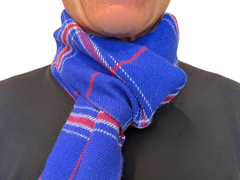Power Ranger Scarf Rangers Accessories | The Official Rangers FC Tartan